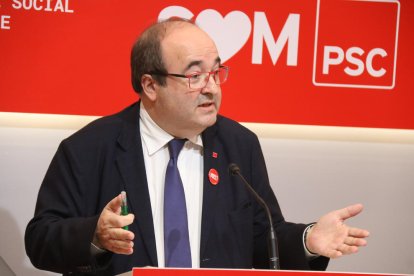 El primer secretari del PSC, Miquel Iceta.