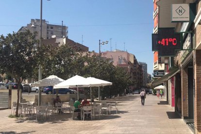 Ponent registró la semana pasada otra ola de calor. 