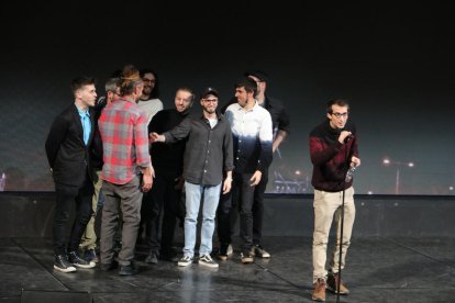 La banda de Osona Oques Grasses, triomfadora dels Enderrock.