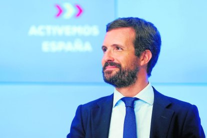 El líder del Partit Popular, Pablo Casado.