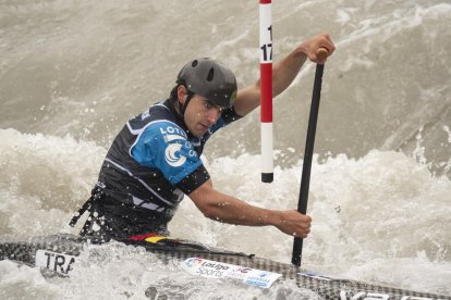 Miquel Travé es va quedar molt a prop del podi en la competició celebrada a Pau.