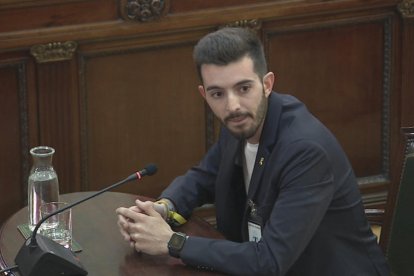 Joan Porras, més conegut com a Joan BonaNit, ahir al Suprem.