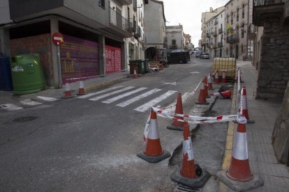 Actuació de millora al carrer Homenatge a la Vellesa.