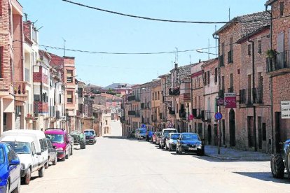 El centre de Vinaixa, al qual s’accedeix des de l’N-240.