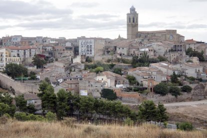 Una vista de Cervera