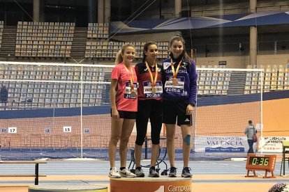 Erika Robleda, de la JA Arbeca, plata en el Campionat d’Espanya sub-18