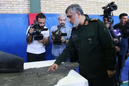 El comandante Amir Alí Hayizadeh se responsabilizó del derribo del avión ucraniano.