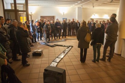 Exposició ‘Pom-Plata’, de l’artista argentina establerta a Barcelona Nora Ancarola, a l’edifici Lo Pardal de la Fundació Guillem Viladot.