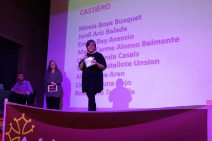 La presentació ahir de les candidatures d’Amassa.