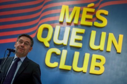 El president del FC Barcelona, Josep Maria Bartomeu, cada vegada amb menys suports a la junta.