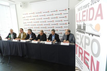 La presentación de la 11.ª edición de Lleida Expo Tren.