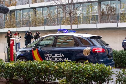 Un coche de la Policía Nacional.