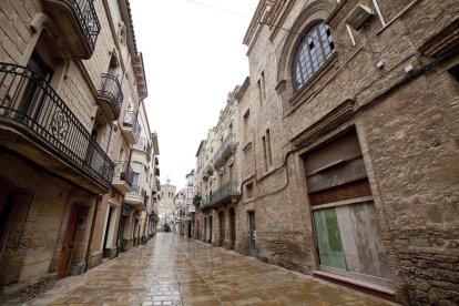 Vista del centro de Guissona, uno de los municipios donde subirá el valor catastral de los inmuebles.