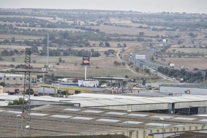 Imagen del polígono industrial La Canaleta de Tàrrega.