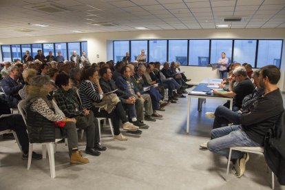 L’assemblea d’ahir va ser una de les més participatives.