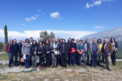 Directius de divuit seccions de crèdit de Lleida van prendre part ahir en l’inici del curs a les Borges.