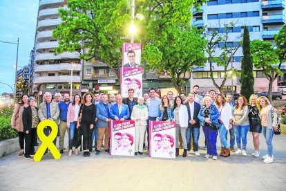 Acte aquesta passada mitjanit de Junts per Tàrrega.