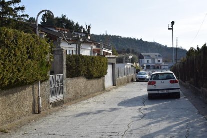 Un dels carrers que es beneficiaran de la millora de l’enllumenat.