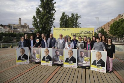 Acto esta pasada medianoche de Junts per Tàrrega.