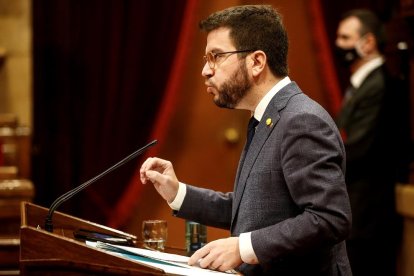 Pere Aragonès qualifica de polític i ideològic el control dels comptes catalans des de la Moncloa.