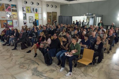 El públic assistent, ahir a la sala Alfred Perenya.