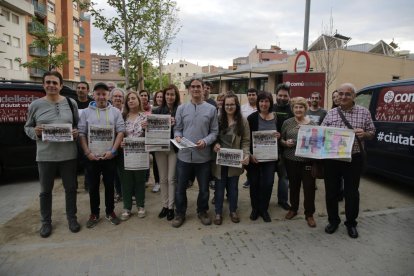 Acte aquesta passada mitjanit de Junts per Tàrrega.