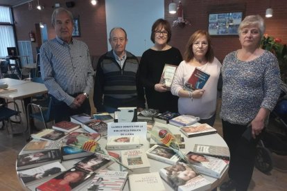 La Llar de Jubilats Sant Antolí de Rosselló, una de las entidades que recibieron libros de la Biblioteca.