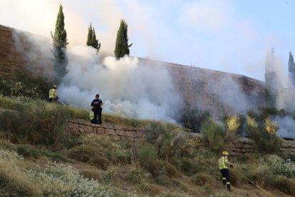 L’incendi es va produir ahir a la tarda.