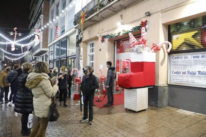 Els comerciants van donar ahir la benvinguda a la campanya.