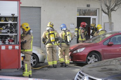 L'incendi va afectar un pis d'aquest bloc del carrer Valls d'Andorra.