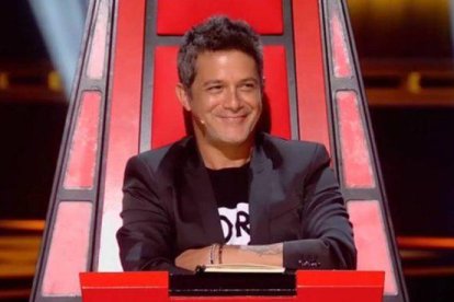 Alejandro Sanz, otra vez ‘coach’.