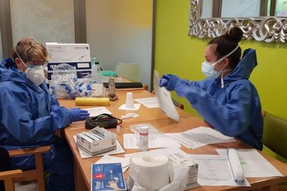 Salud empieza realizar tests rápidos en las residencias geriátricas de Lleida y el Pirineo