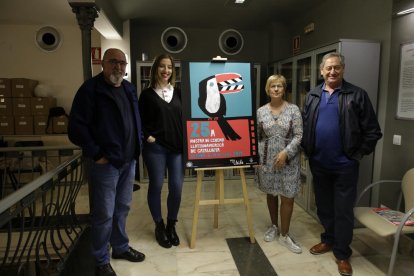 Presentació de la 25 Mostra a la Casa dels Gegants l’any passat.