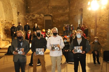 Un momento de la presentación ayer en el Castell del Templer. 