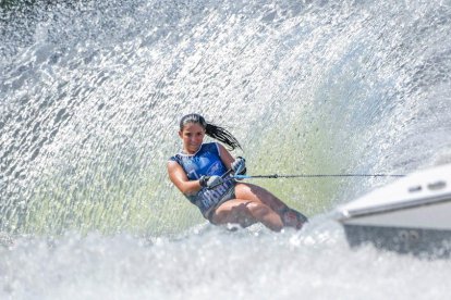 Patricia Escolar, del Club Esportiu Lleida Ski&Wake.