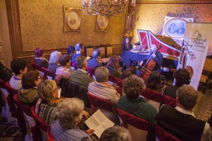 Un concert de proximitat de l’edició de l’any passat del Festival de Pasqua de Cervera.