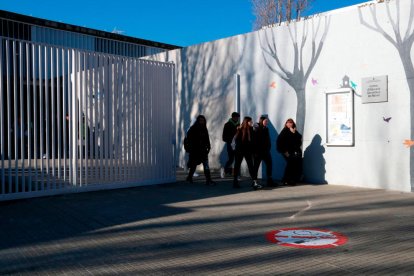 Entrada principal del instituto de secundaria del Morell (Tarragonès).