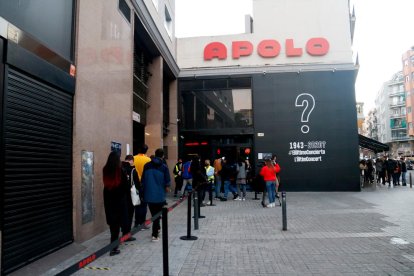 La sala Apolo prueba la eficacia de los test rápidos en eventos masivos