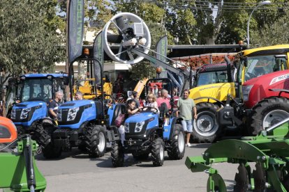 Maquinària agrícola exposada l’any passat a Sant Miquel.