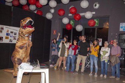 Inauguració de l’exposició a l’Espai MerCAT de Tàrrega.