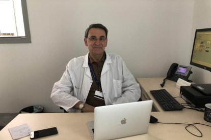 Dídac Mauricio, investigador de l’estudi, amb l’IRBLleida i la UdL.