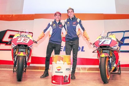 Honda va confirmar ahir que Marc i Àlex Márquez només seran companys aquesta temporada.