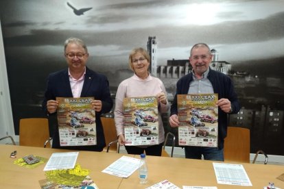 Paco Cerdà, Montse Parra i Sisco Abella.