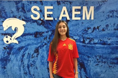 Ona Baradad, amb la sub-16 espanyola