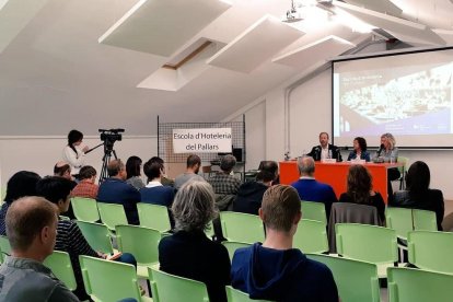 Imagen de la presentación de la escuela de hostelería del Pallars. 