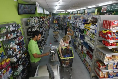 Imatge d'arxiu d'un supermercat a Lleida.