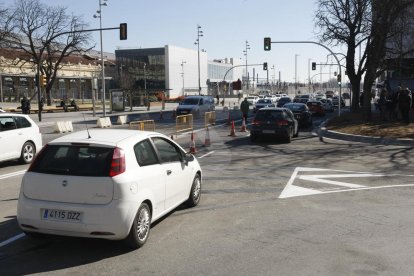 Aquest dijous ja es podia circular per un dels nous carrils i divendres s'obrirà el segon.