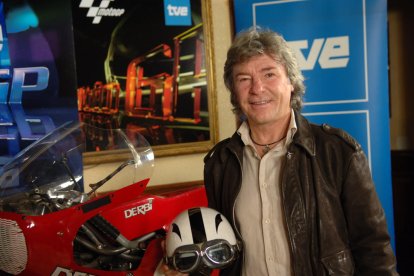 El pioner del motociclisme espanyol, Ángel Nieto.