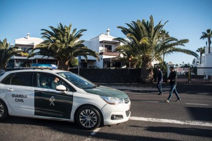 Agents de la Guàrdia Civil a l’operatiu de recerca de Romina.