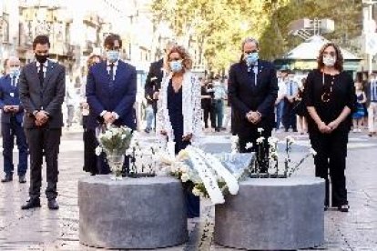 Barcelona recorda en silenci el 17A amb les víctimes com a protagonistes